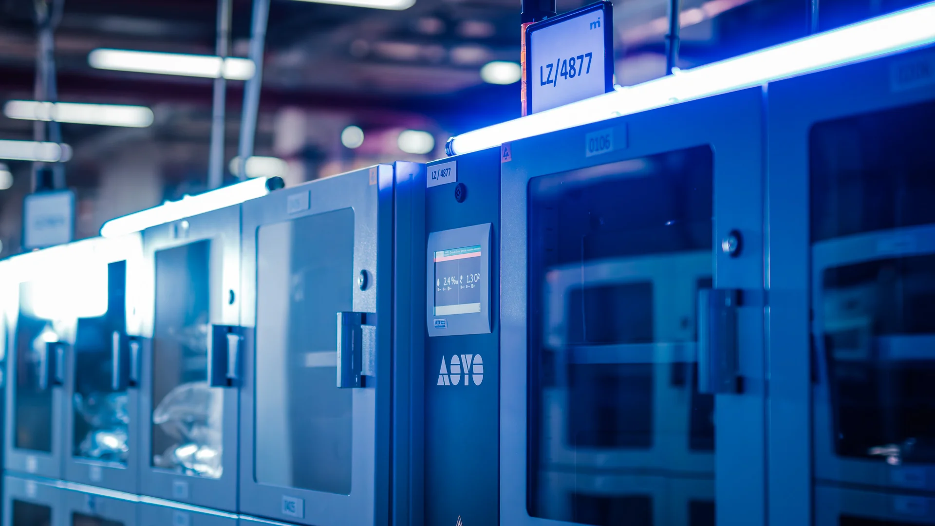 Industrial photography Altusried – print shop and media technology